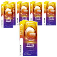 Safeway GOO2 薄膜衛生套 極潤型, 6個, 6盒
