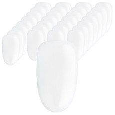 補充用人造美甲片 短橢圓形 5號, 補充用 短橢圓形 透明色 5號, 900個