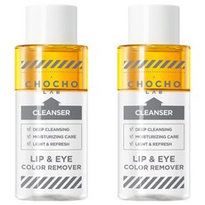 CHOCHO'S LAB 唇&眼妝卸妝液, 150ml, 2個