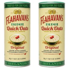 Plahaban 快速原味燕麥片鼓, 500g, 2罐