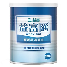 益富 益富匯優質乳清蛋白, 200g, 1罐