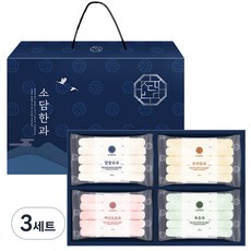 wooriga 糯米油菓禮盒組 1號, 500g, 3盒