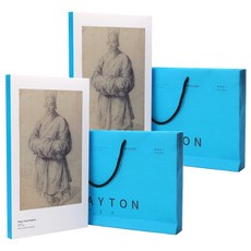 CLAYTON TEA VICTORIA 韓國傳統茶禮盒組 7號, 牛蒡茶茶包 5入 + 菊芋茶茶包 5入 + 五味子茶茶包 5入 + 購物袋, 2組