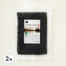 만전김 만지도 무산김 25매, 75g, 2개