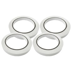 CLEAN 克林 ELItape易利貼 薄型手撕雙面膠帶 20Y x 10mm, 4個, 白色