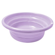 World Clean 多用途折疊式簡易臉盆 中型, 紫色, 1個