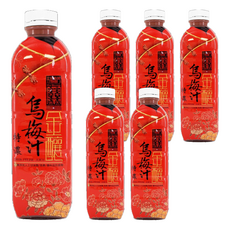 潤之泉潤心田 金釀烏梅汁，無人工甘味劑/色素/香料及防腐劑, 1L, 6瓶