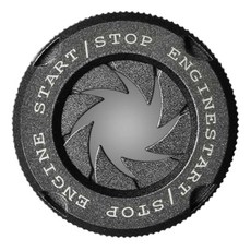 URBAN CAR 黑洞啟動按鈕蓋, 1個, 奧迪