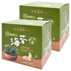 三味屋 100%純橄欖油海苔禮盒 6包入, 90g, 2盒