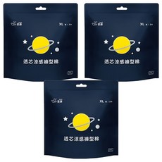 icon 愛康 透芯涼感褲型棉, XL, 2片, 3包