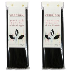 VERRIGNI 義大利墨魚麵, 500g, 2包