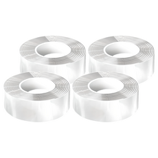 DAILYSHARE 可裁剪邊角防撞條, 4個, 透明