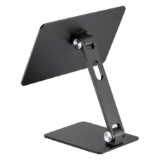 UM2 iPad 磁吸摺疊穩固型支架, 1個, iPad Pro 13(M4 型號), 太空黑