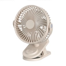 apex Innovation 無印風USB夾式廣角風扇 19.4 x 8 x 21.3cm 391g, F-054, 米色