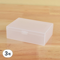 BenF 小卡收納盒 小型, 3個, 半透明