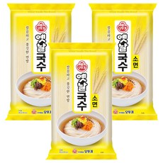 오뚜기옛날 국수 소면, 900g, 3개