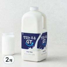 남양유업 맛있는우유 GT, 1.8L, 2개