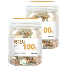우리가스토리 카페우리가 생강차, 1g, 100개입, 2개