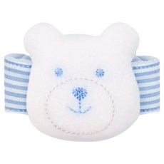 Fees BEBE 熊熊安撫手環 0歲以上, 藍色, 1個