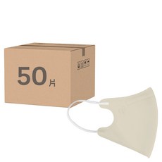 MITENXIN 天心生醫 3D成人立體醫療口罩 未滅菌, 50片, 1盒, 鮮奶茶