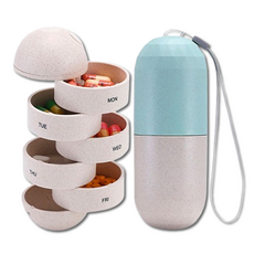 Erbo 每週星期藥品收納盒, 1個