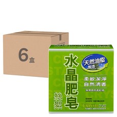 南僑水晶 水晶肥皂絲絮, 1.28kg, 6盒