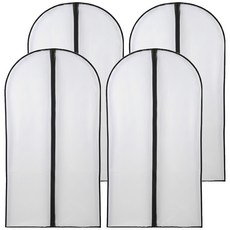 全罩衣物防塵套, 4個裝, 1組