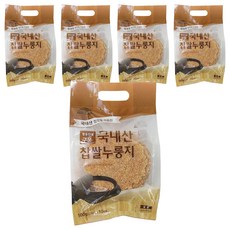 Organic Story herb 韓國產糯米鍋巴餅, 500g, 5包