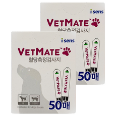 아이센스 벳메이트 혈당시험지, 50개입, 2개