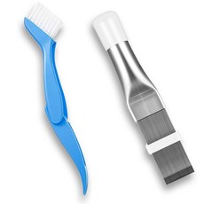 라사노 에어컨 건조기 틈새 청소솔 2종 세트, 혼합색상, 1세트