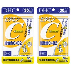 DHC 台灣公司貨 維他命C + B2 30日份, 60顆, 578mg, 2包