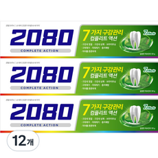 AEKYUNG 愛敬 2080 全效護理牙膏 草本薄荷香, 120g, 12個