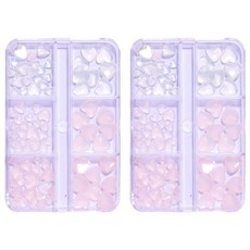 MEIBROWN 6款美甲飾品組, 04號(MSM72), 2組