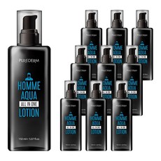 Purederm 男士男士水漾多合一乳液, 150ml, 10個