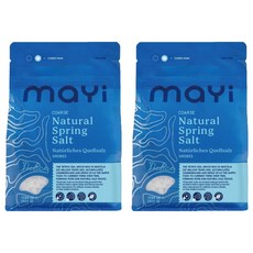 Mayi 土耳其天然噴泉粗鹽-天然日曬結晶 料理好幫手, 500g, 2入