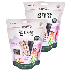 LUSOL 烘烤海苔 酥脆可口 無添加鹽油 健康零負擔 富含礦物質 補充營養, 起司, 20g, 2包