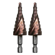 스탠맨 스테인레스 SUS 트위스트 스텝드릴 4-20mm M35, 2개