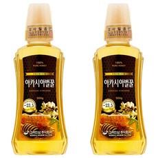 高麗人參洋槐蜂蜜, 500g, 2個