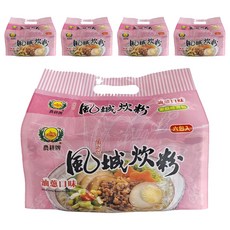 農耕牌 風城油蔥炊粉, 家庭經濟包, 油蔥口味，6包 Set, 420g, 5袋