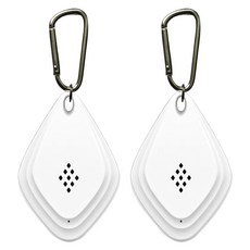 小麥購物 G332 超聲波驅蚊器 11 x 4.5 x 1.5cm 簡約白, 32g, 2個