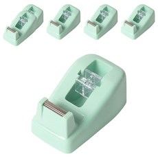 Onup 粉彩迷你膠帶台, 綠色, 6個