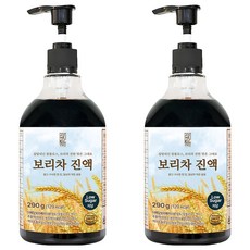 더해담 저당 보리차 진액, 290g, 2개