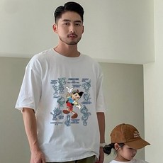 Little Rabbit 男款透氣D皮諾丘製作筆記短袖T恤