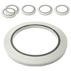 CLEAN 克林 ELItape易利貼 薄型手撕雙面膠帶 20Y x 6mm, 6個, 白色