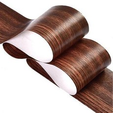 iINDOORS 腰線貼 10cmx1000cm 防霉防水PVC材質, 木紋踢腳線J