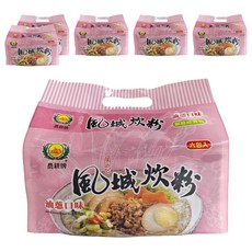 農耕牌 風城油蔥炊粉 家庭經濟包 油蔥口味 Set, 420g, 6袋