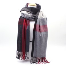 쥬디니스 와이드 체크 숄 머플러