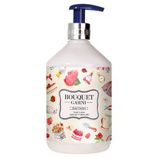 BOUQUET GARNI 香氛身體乳液 Rose Garden 520ml, 富含維他命原B5等保濕和營養成分，舒緩易受刺激的肌膚, 1件
