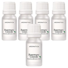 아로마티카 로즈마리 시네올 에센셜 오일, 10ml, 5개