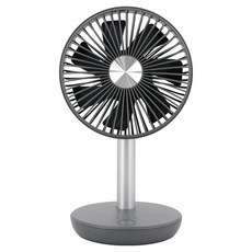 시프이컴 무선 미니 탁상용 선풍기, CIF-DFN01, 그레이